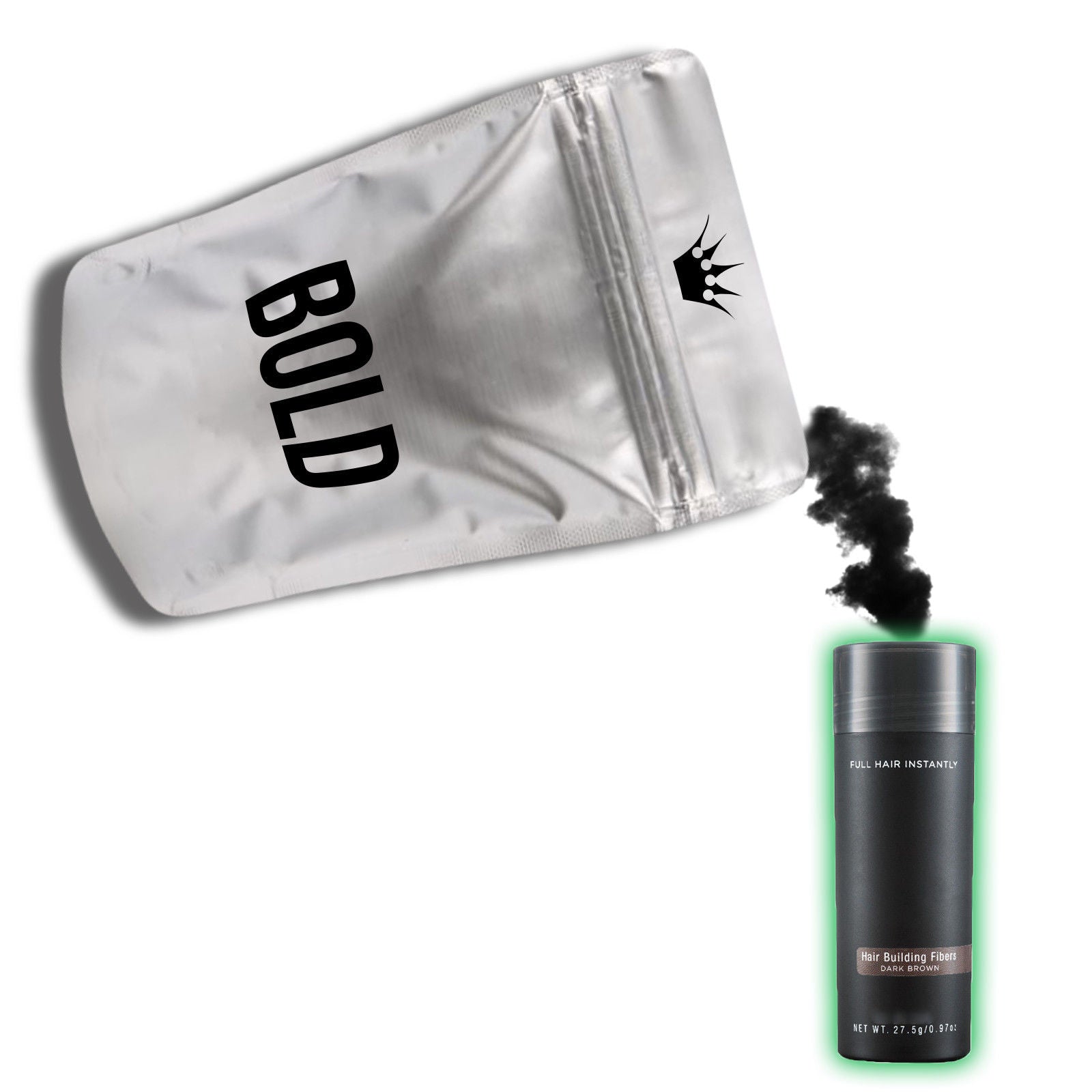 50-100g Hair Fibers Refill Bags (Save over 50% vs Price of Bottle)