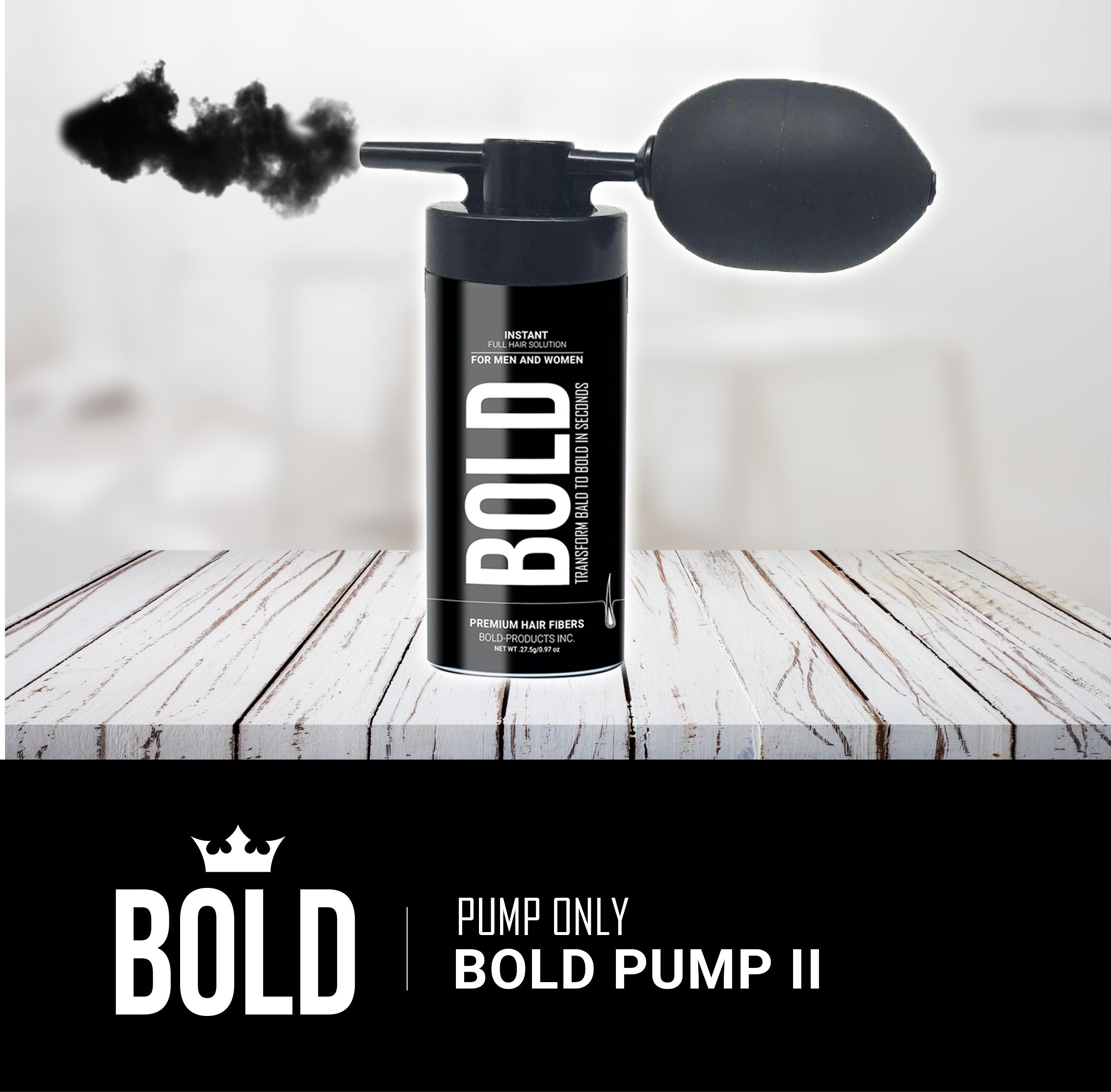 Barber Pro Hair Fibers Applicator Pump + Hairline Optimizer